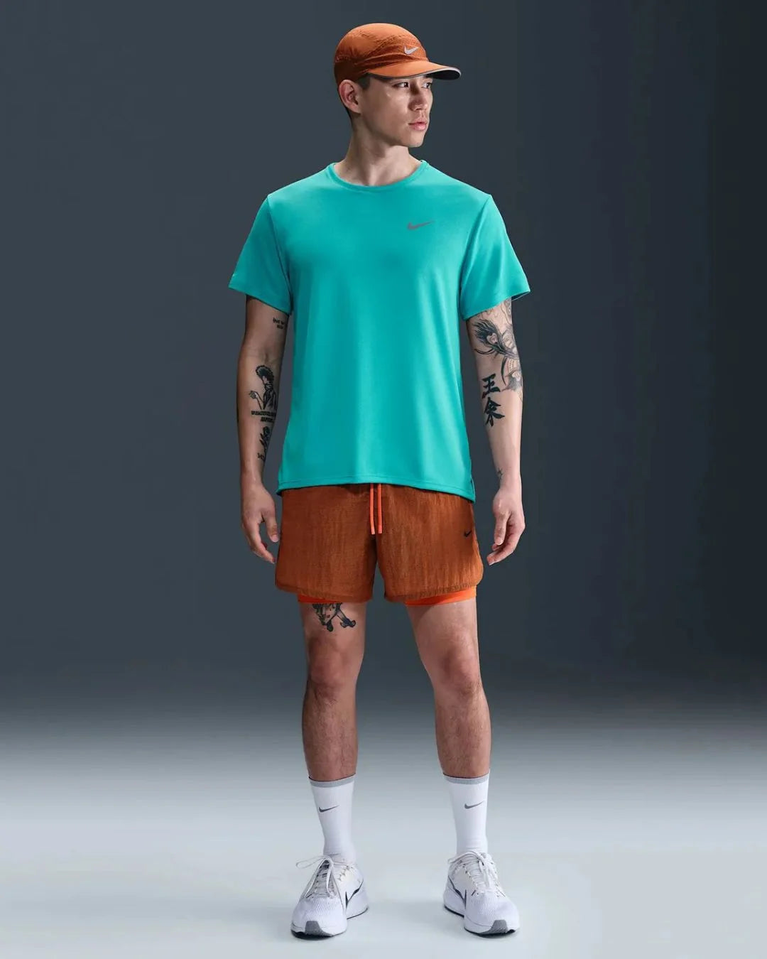 NIKE Dri-FIT UV Miler Men's Short-Sleeve Running Top on triQUIP Sports