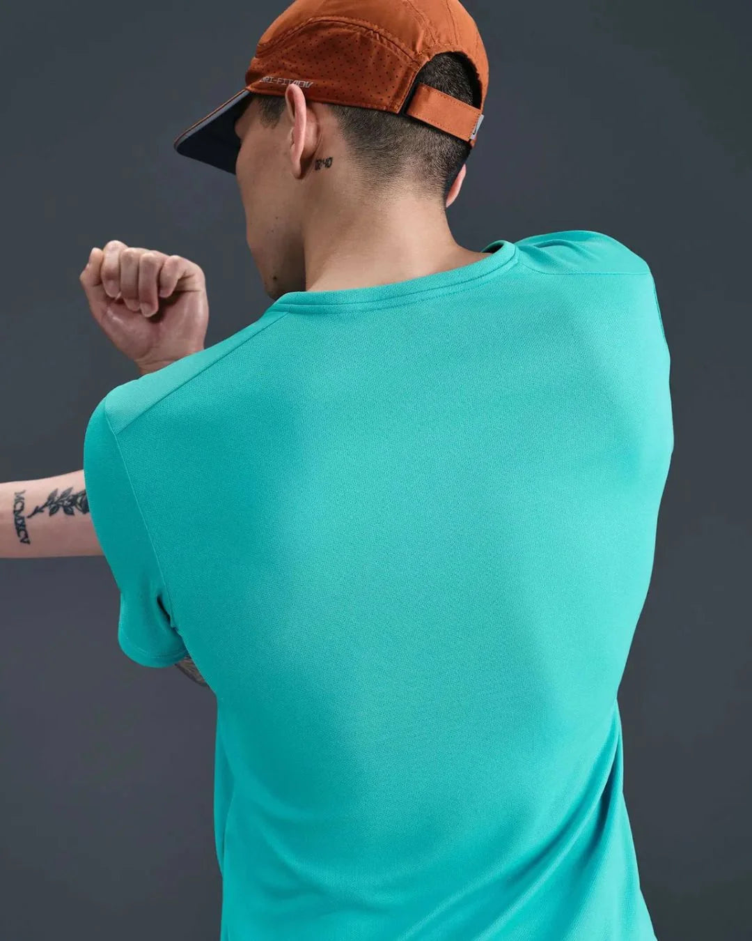 NIKE Dri-FIT UV Miler Men's Short-Sleeve Running Top on triQUIP Sports