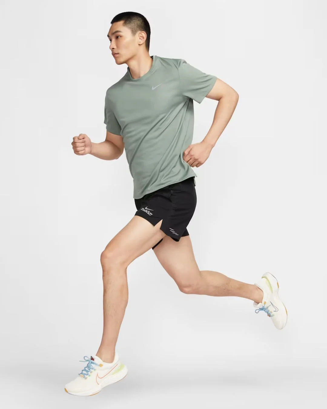 NIKE Dri-FIT UV Miler Men's Short-Sleeve Running Top on triQUIP Sports