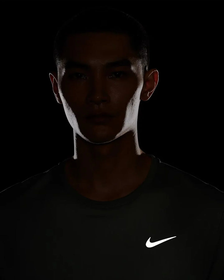 NIKE Dri-FIT UV Miler Men's Short-Sleeve Running Top on triQUIP Sports