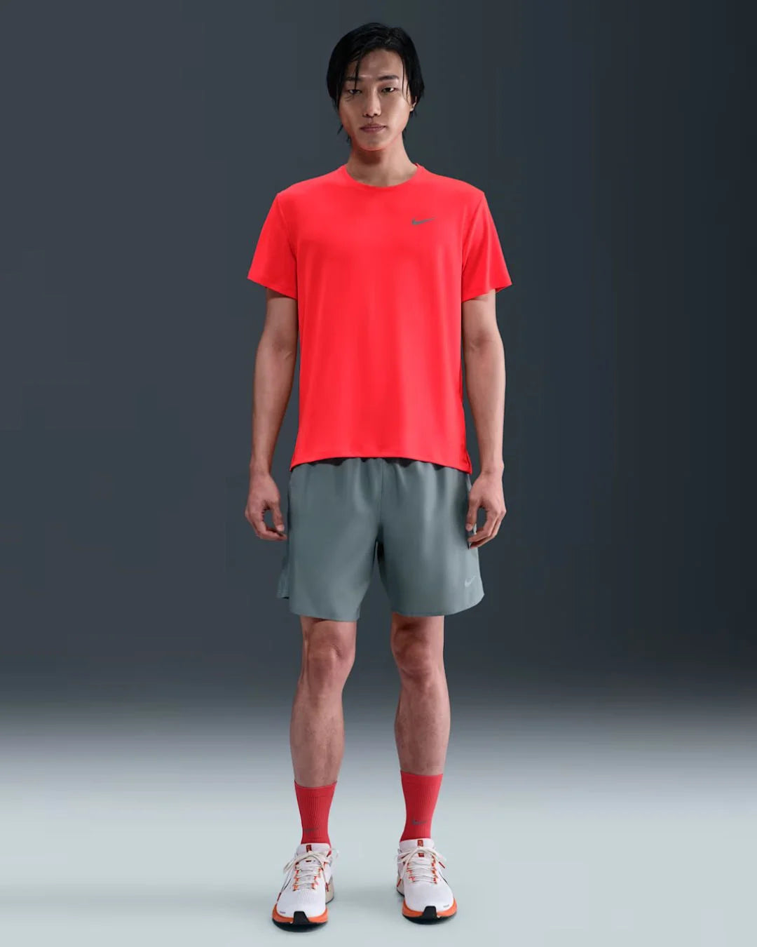 NIKE Dri-FIT UV Miler Men's Short-Sleeve Running Top on triQUIP Sports