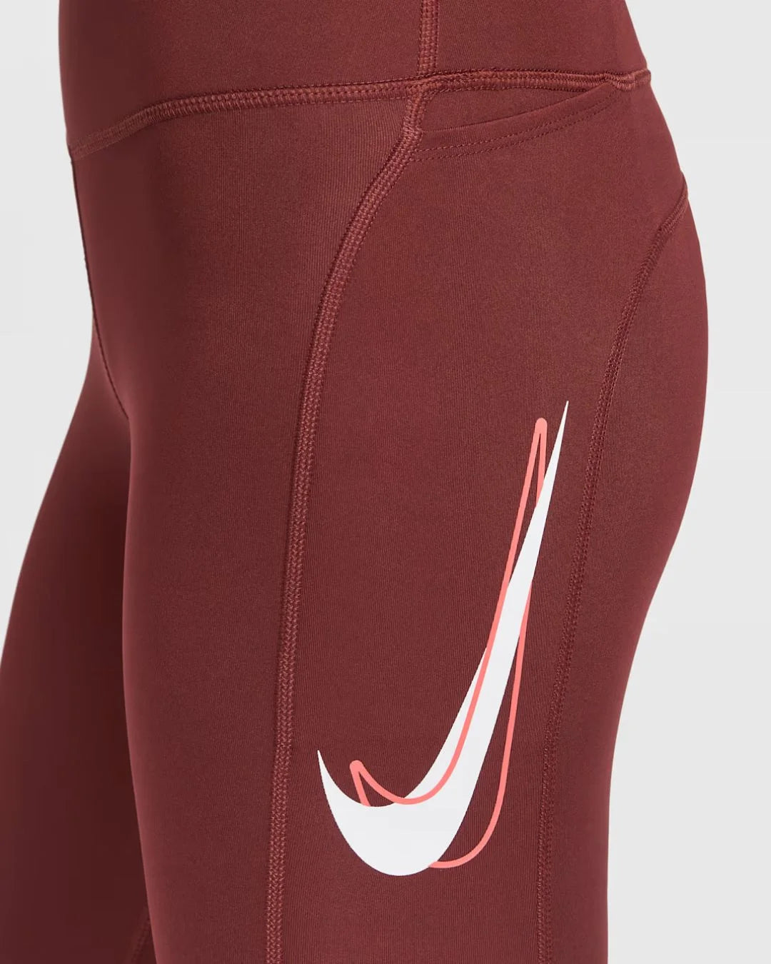 NIKE Fast Women's Mid-Rise 7/8 Leggings on triQUIP Sports