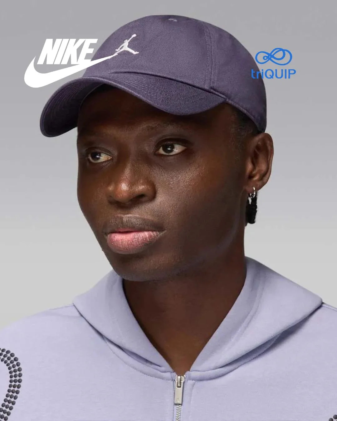 NIKE Jordon Club Unstructured Curved Bill Unisex Hat on triQUIP Sports