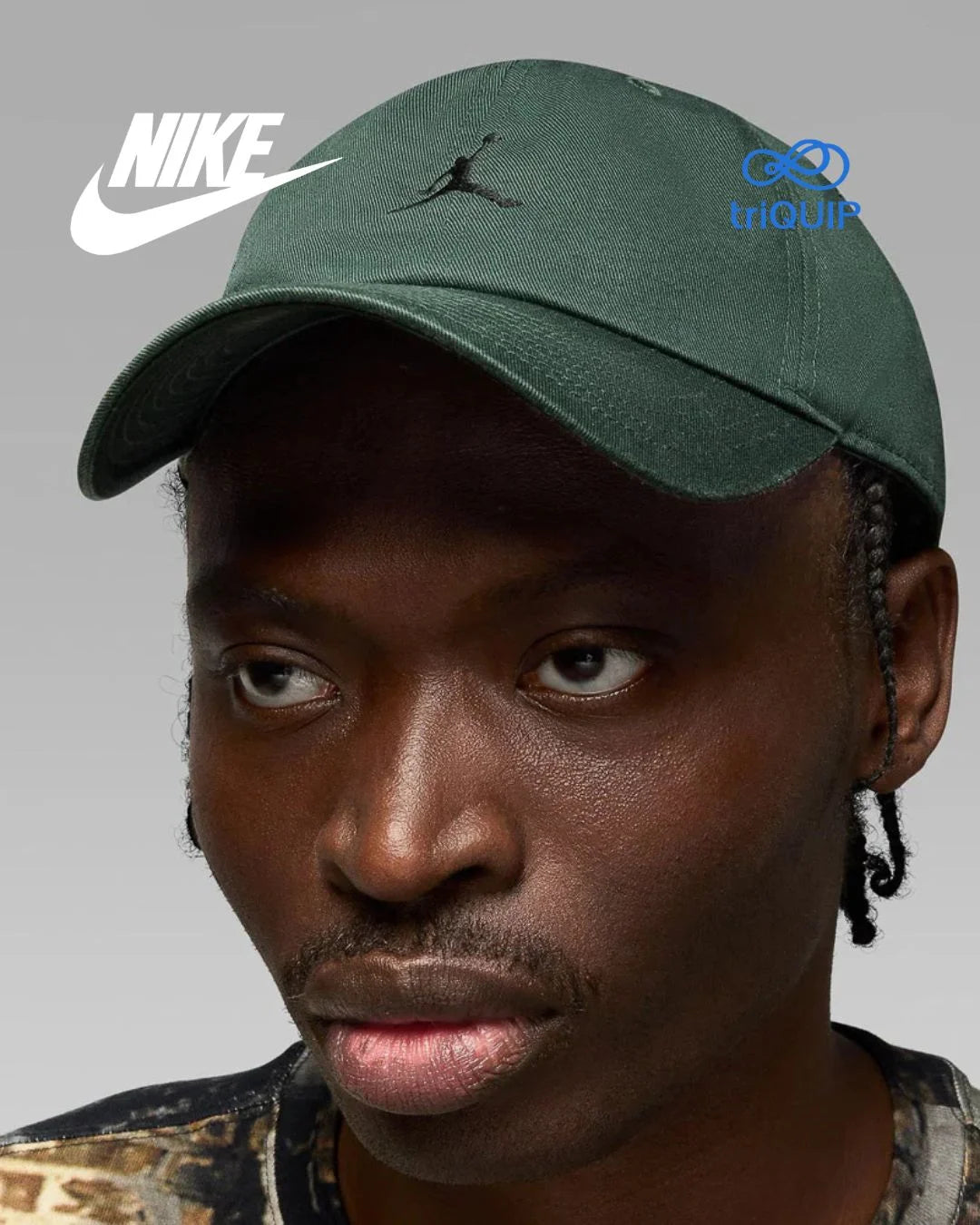 NIKE Jordon Club Unstructured Curved Bill Unisex Hat on triQUIP Sports