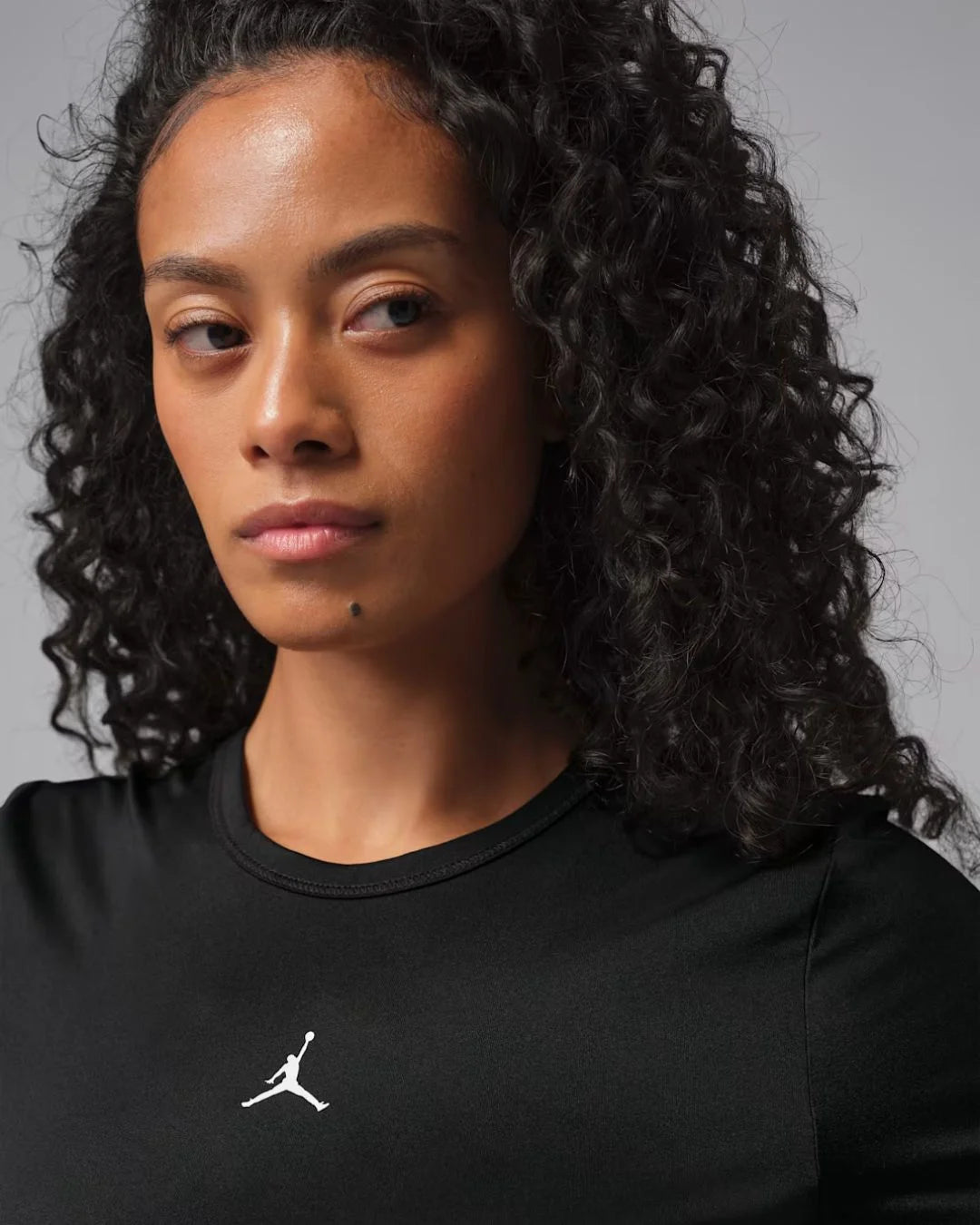 NIKE Jordon Sport Essentials Women Dri-FIT Short Sleeve Top on triQUIP Sports