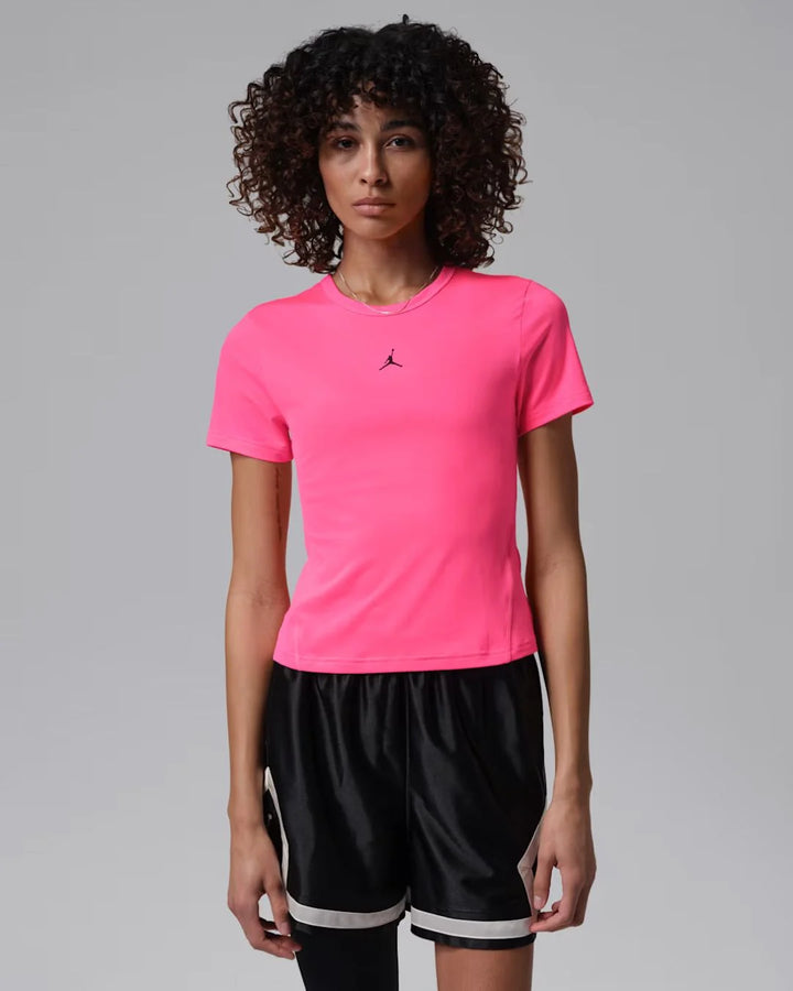 NIKE Jordon Sport Essentials Women Dri-FIT Short Sleeve Top on triQUIP Sports