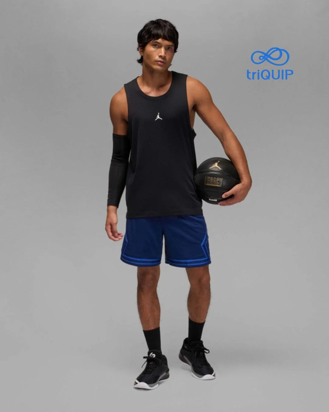 NIKE Jordon Sport Men's Dri-FIT Mesh Diamond Shorts on triQUIP Sports