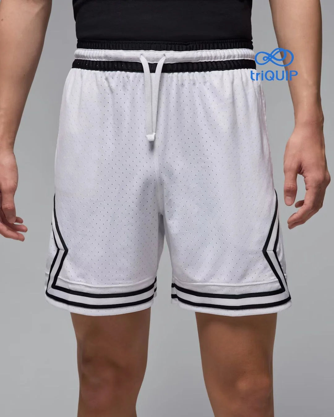 NIKE Jordon Sport Men's Dri-FIT Mesh Diamond Shorts on triQUIP Sports