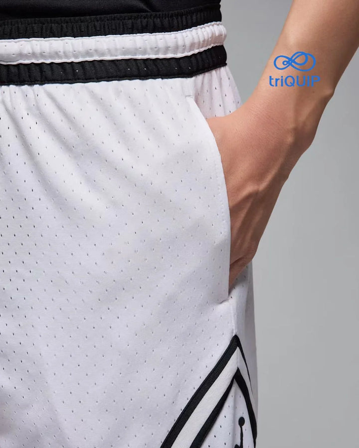 NIKE Jordon Sport Men's Dri-FIT Mesh Diamond Shorts on triQUIP Sports