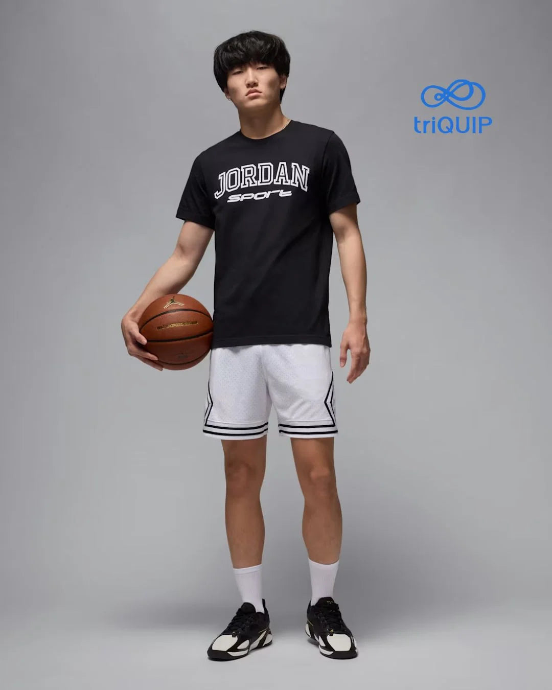 NIKE Jordon Sport Men's Dri-FIT Mesh Diamond Shorts on triQUIP Sports