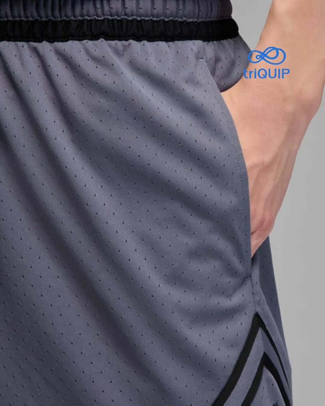 NIKE Jordon Sport Men's Dri-FIT Mesh Diamond Shorts on triQUIP Sports