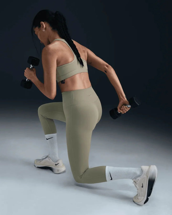 NIKE One Seamless Front High-Waisted Full-Length Women's Leggings on triQUIP Sports