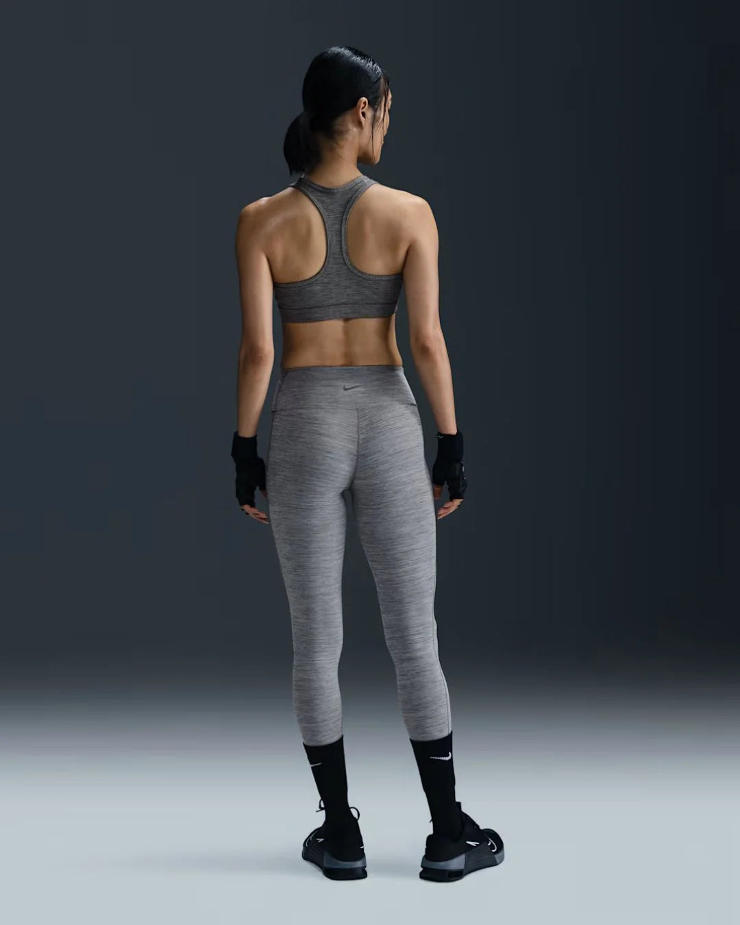 NIKE One Seamless Front High-Waisted Full-Length Women's Leggings on triQUIP Sports