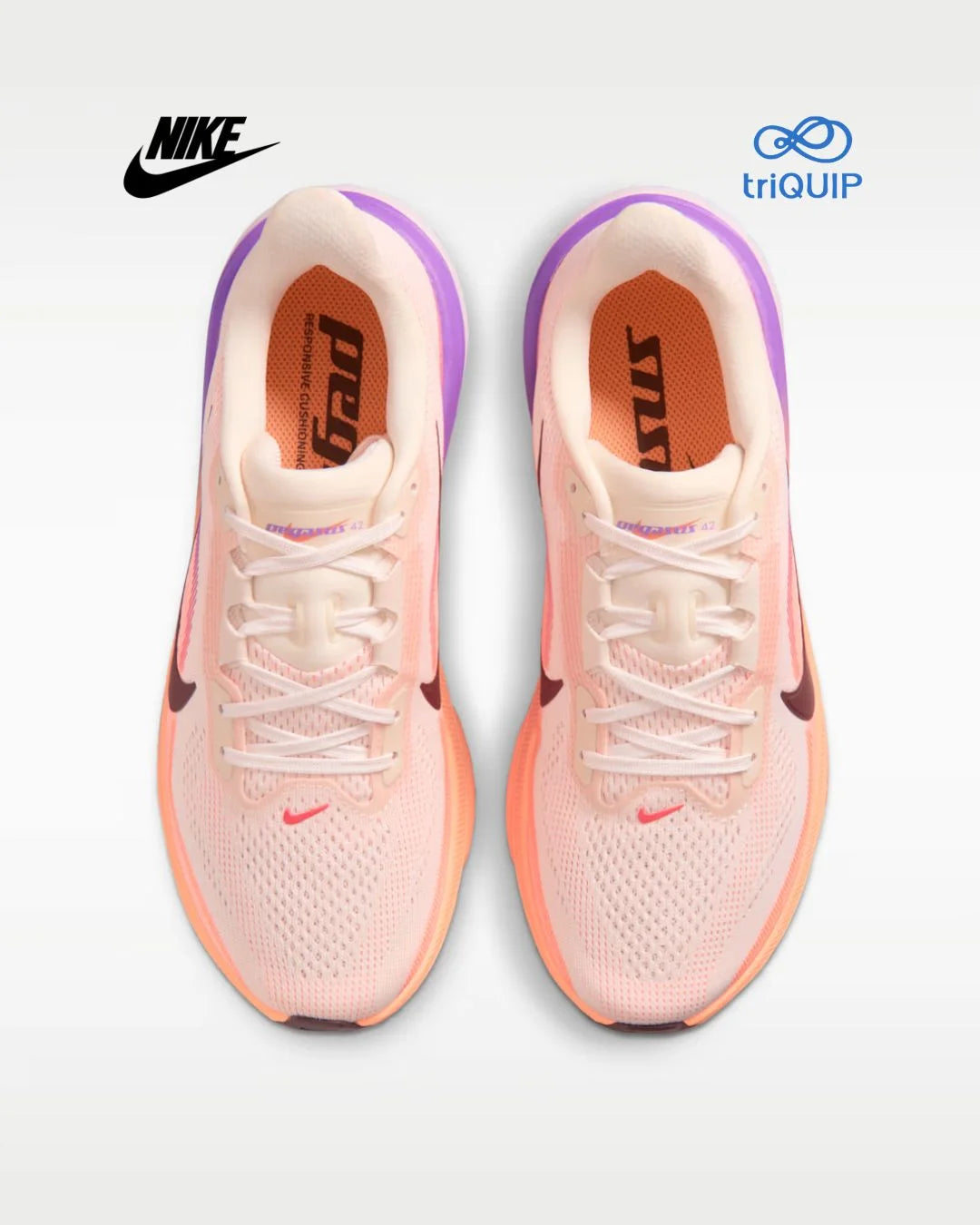 NIKE Pegasus 42 Women's Road Running Shoes on triQUIP Sports
