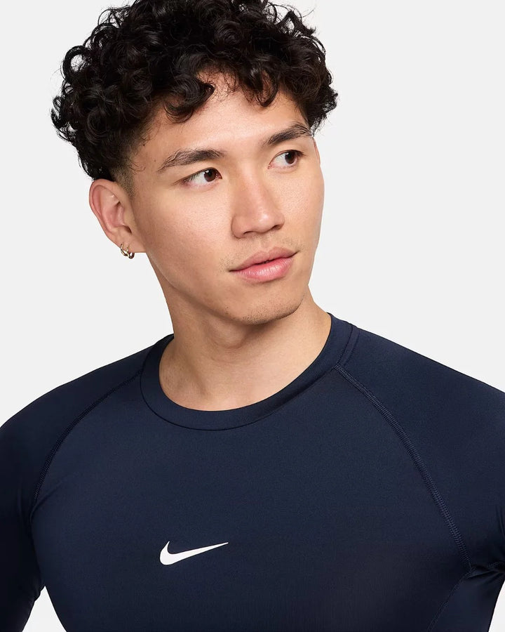 NIKE Pro Men's Dri-Fit Tight Long Sleeve Fitness Top on triQUIP Sports