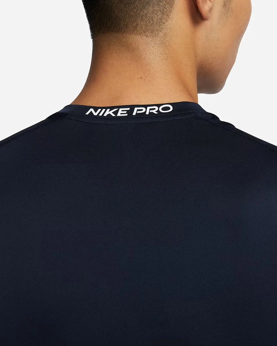 NIKE Pro Men's Dri-FIT Tight Sleeveless Fitness Top - Obsidian/White on triQUIP Sports