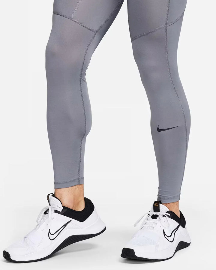NIKE Pro Men's Dri-Fit Fitness Tights -  Smoke Grey/Black on triQUIP Sports