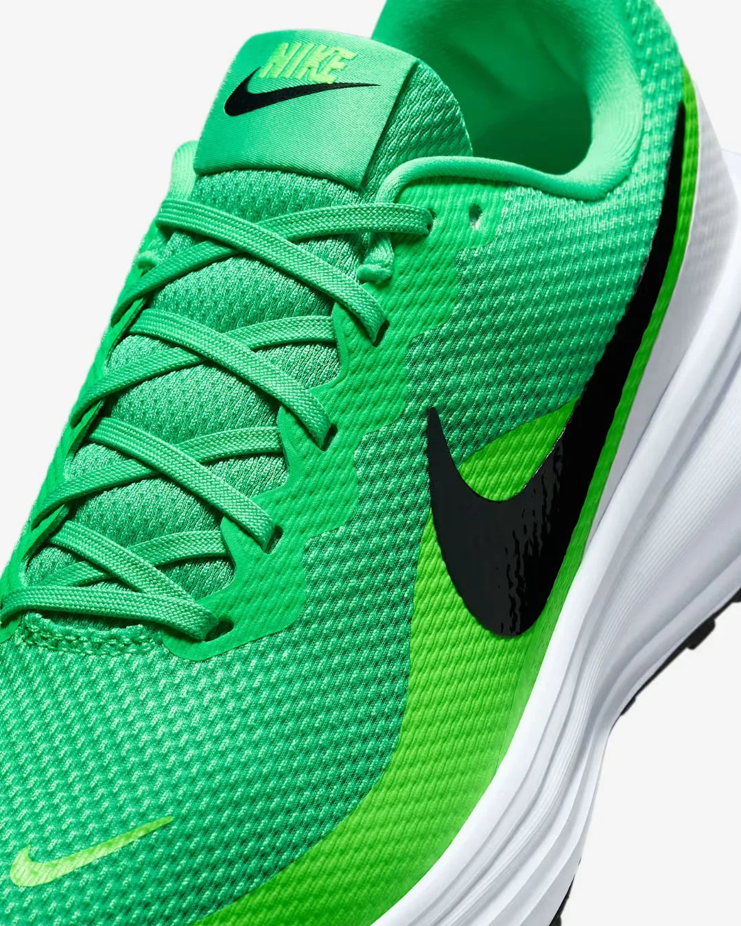 NIKE Revolution Men's Road Running Shoes Green Shock/Green UK
