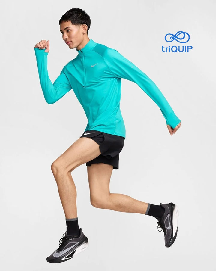 NIKE Stride Men's Dri-FIT 1/4-Zip Running Top on triQUIP Sports