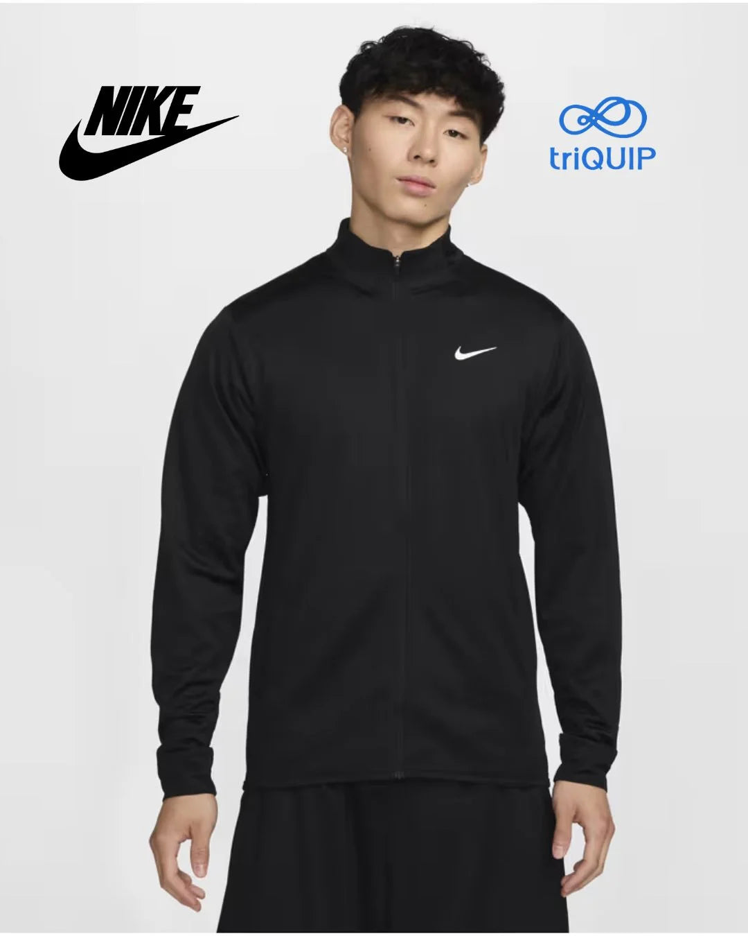 NIKE Totality Men's Dri-FIT Knit Versatile Jacket on triQUIP Sports