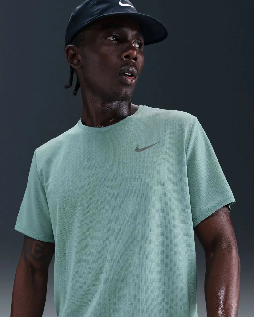 NIKE Dri-FIT UV Miler Men's Short-Sleeve Running Top