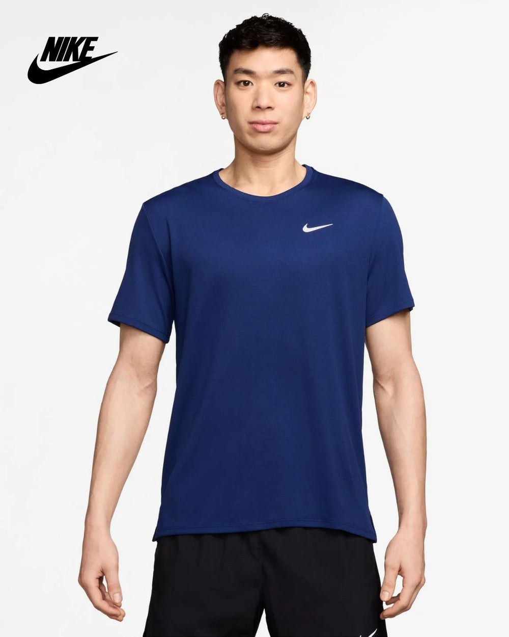 NIKE Dri-FIT UV Miler Men's Short-Sleeve Running Top on triQUIP Sports
