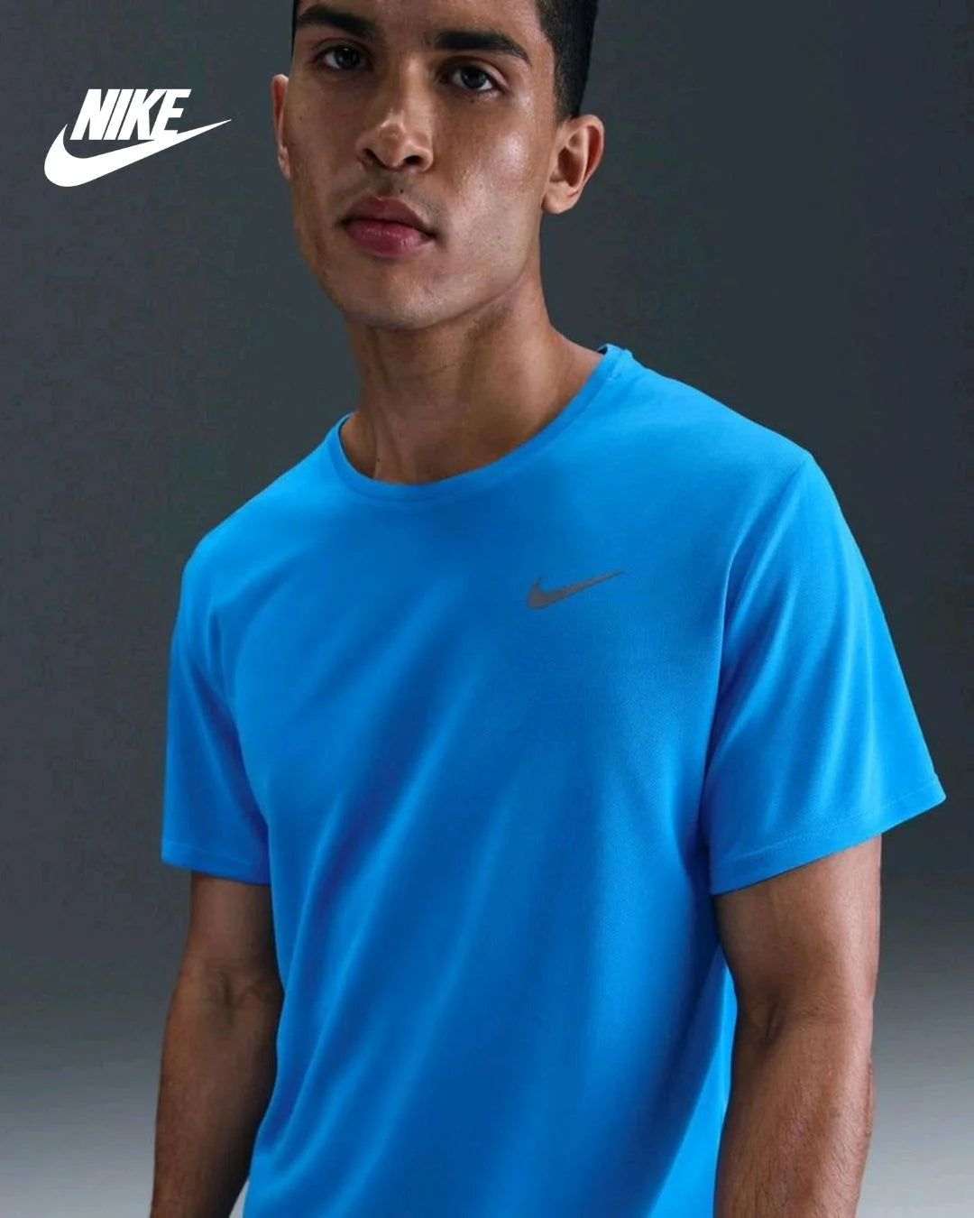 NIKE Dri-FIT UV Miler Men's Short-Sleeve Running Top