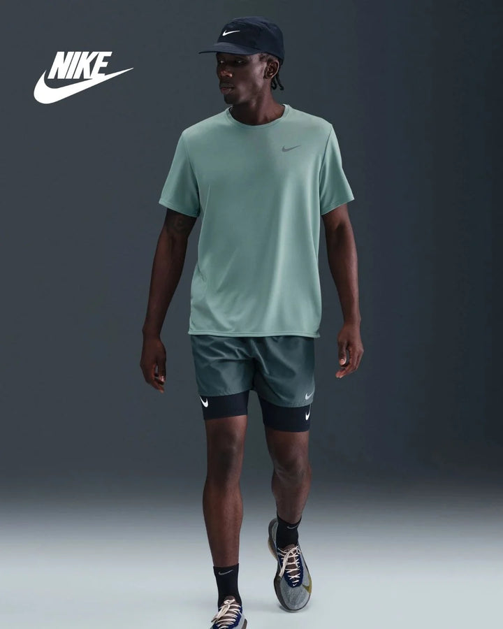 NIKE Dri-FIT UV Miler Men's Short-Sleeve Running Top