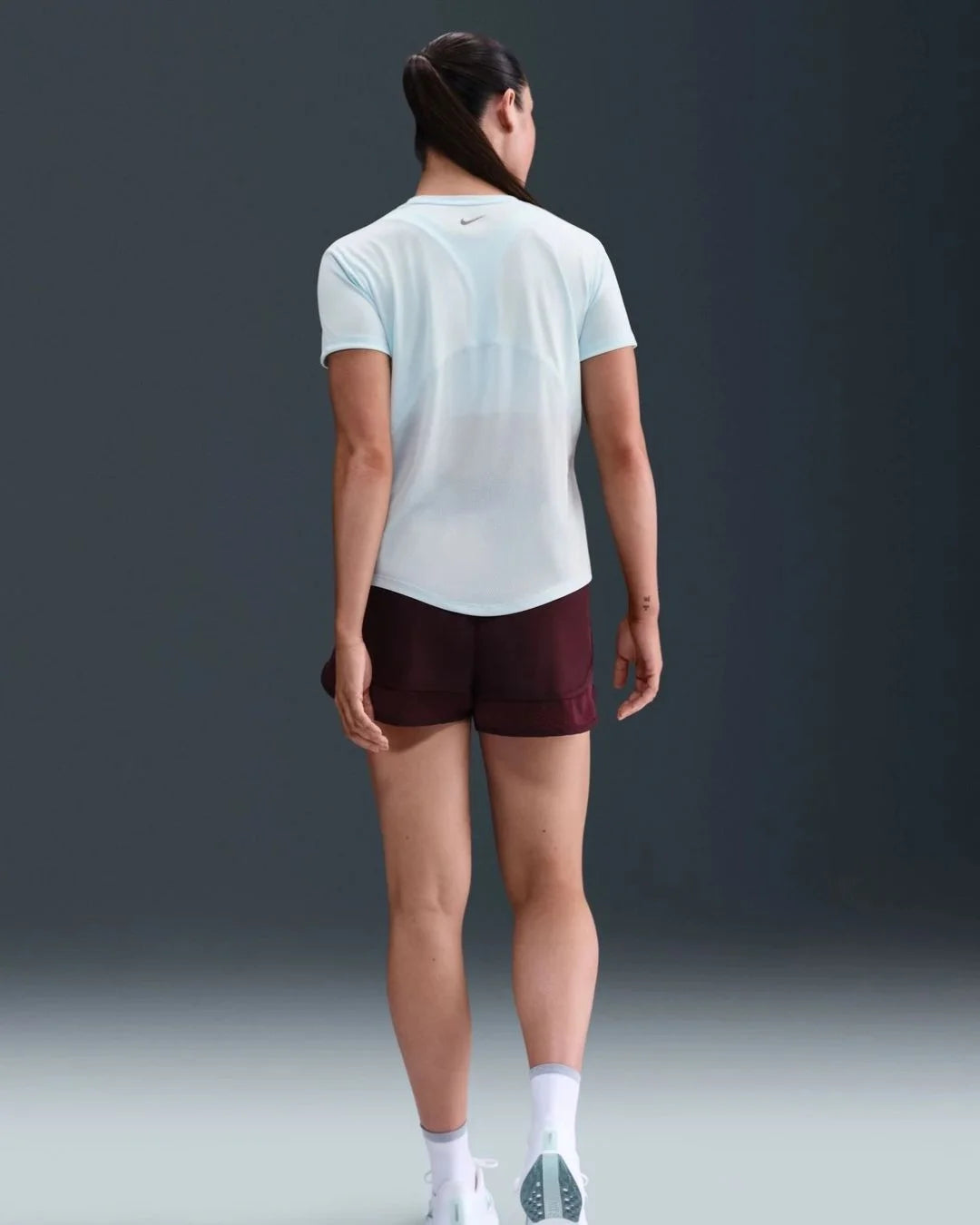 NIKE Miler Short Sleeve Women Running Top on triQUIP Sports