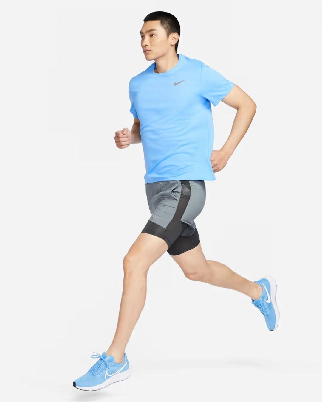 NIKE Dri-FIT UV Miler Men's Short-Sleeve Running Top