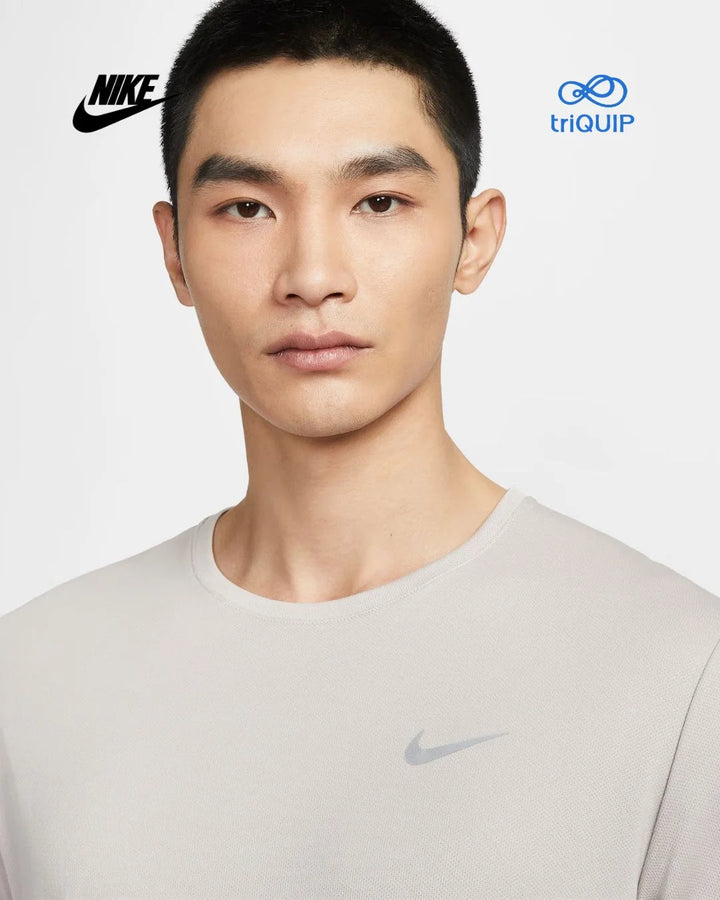 NIKE Dri-FIT UV Miler Men's Short-Sleeve Running Top on triQUIP Sports
