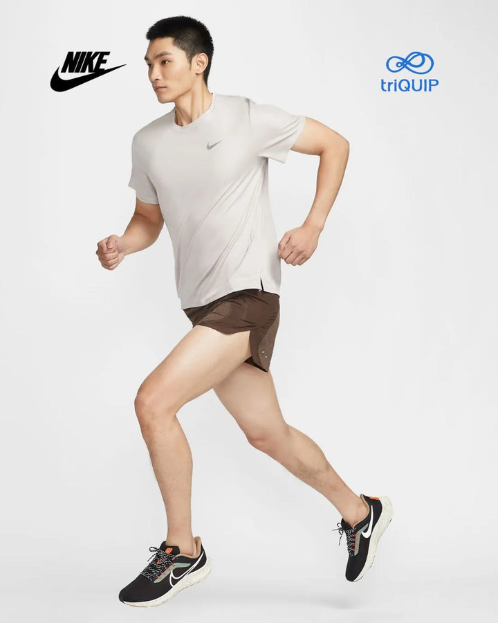NIKE Dri-FIT UV Miler Men's Short-Sleeve Running Top on triQUIP Sports