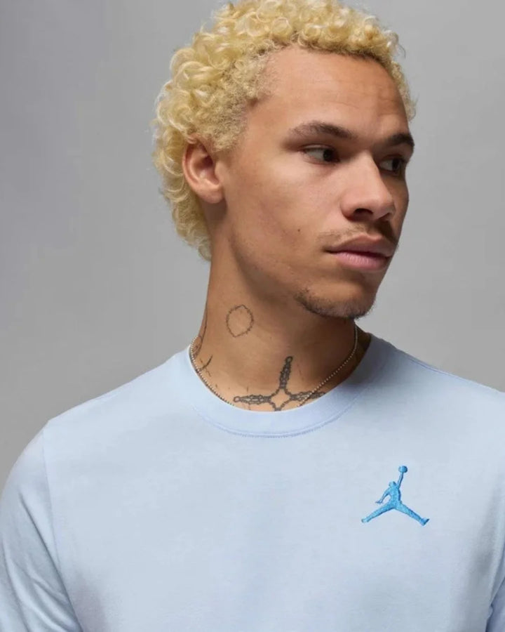NIKE Jordon Jumpman Men's Short Sleeves T-shirt - Hydrogen Blue/Legend Blue