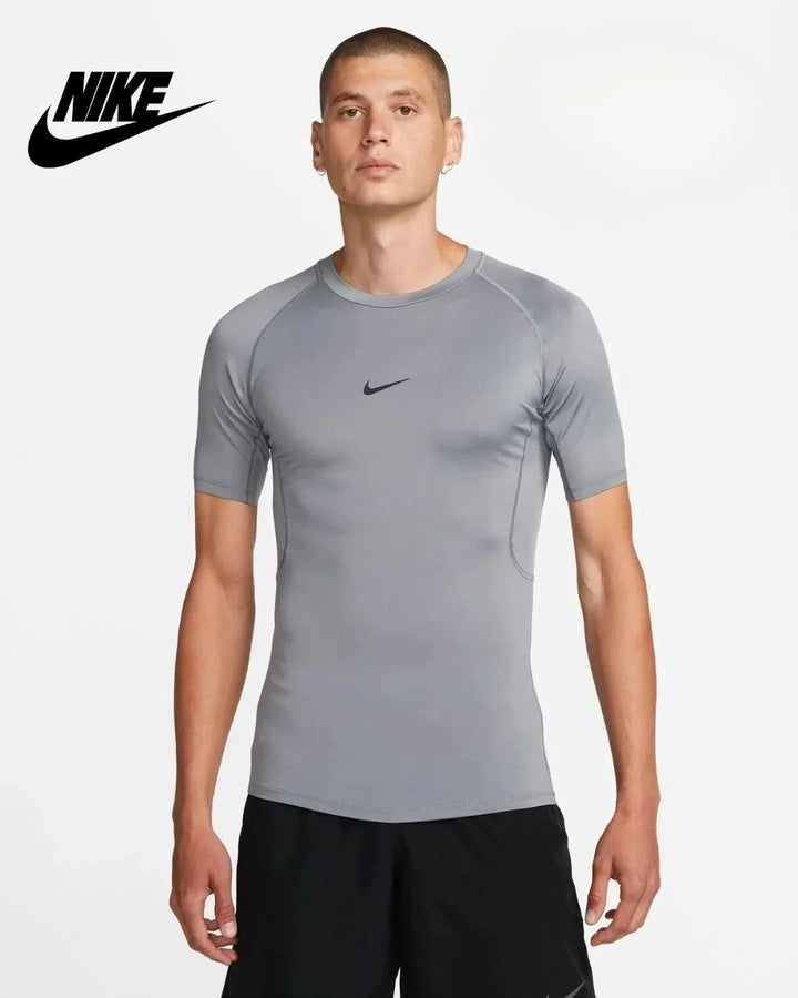 NIKE Pro Men's Dri-Fit Tight Short Sleeve Fitness Top