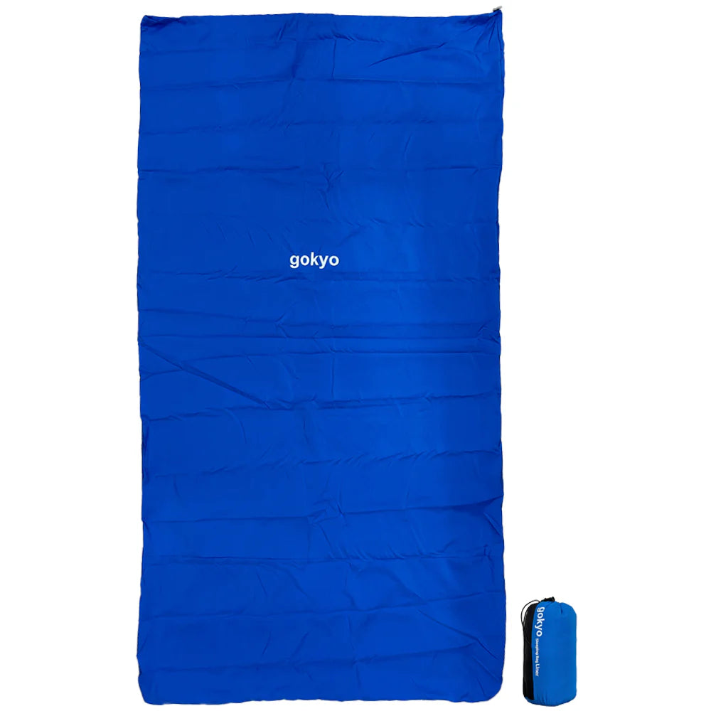 Gokyo Kalimpong SLeeping Bag and Travel Sleeping Liner on triQUIP Sports