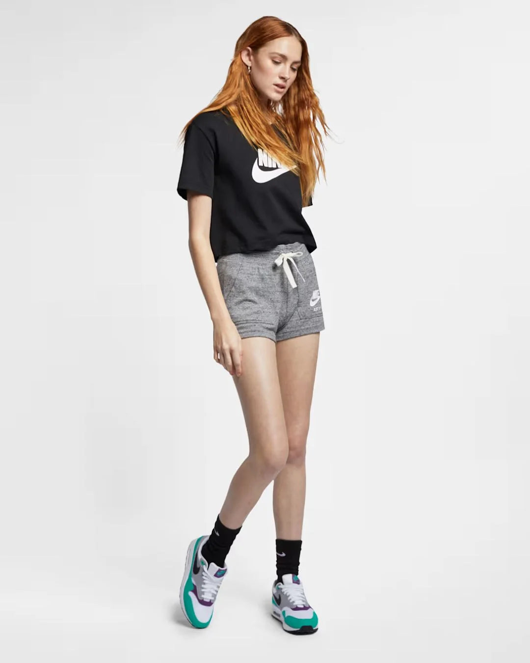 Nike Sportswear Essential Women's Cropped T-Shirt on triQUIP Sports