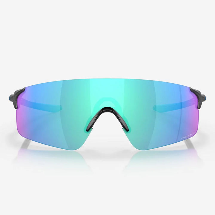 OAKLEY EVZero™ Blades Sunglasses - Prizm Sapphire Lenses, Steel Frame on triQUIP Sports