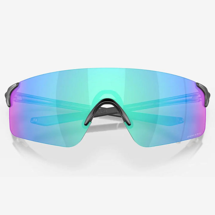 OAKLEY EVZero™ Blades Sunglasses - Prizm Sapphire Lenses, Steel Frame on triQUIP Sports