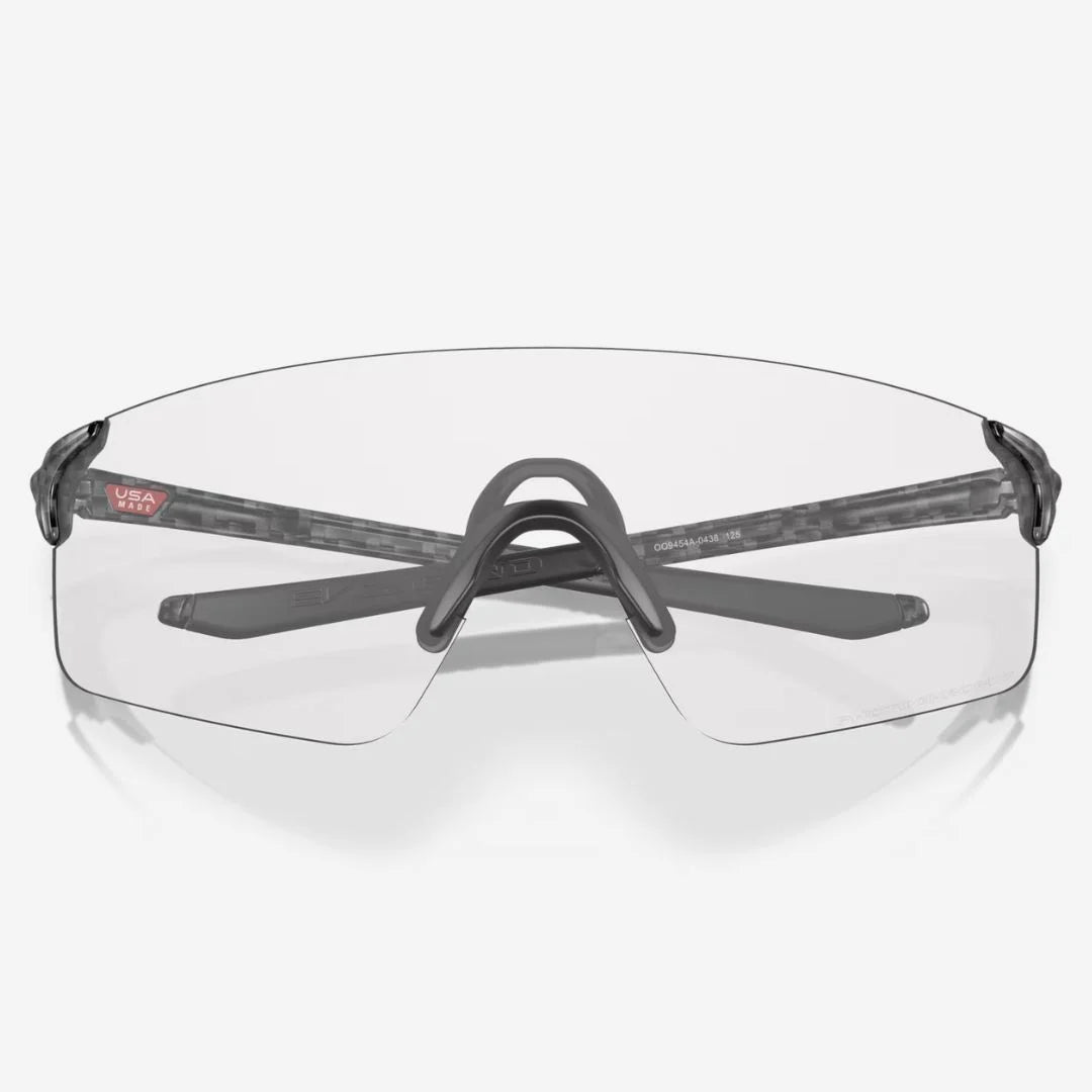 OAKLEY EVZero™ Blades (Low Bridge Fit) Sunglasses - Clear To Black Iridium Photochromic Lenses,  Carbon Fiber Frame on triQUIP Sports