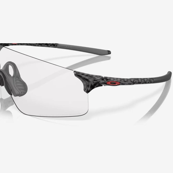 OAKLEY EVZero™ Blades (Low Bridge Fit) Sunglasses - Clear To Black Iridium Photochromic Lenses,  Carbon Fiber Frame on triQUIP Sports