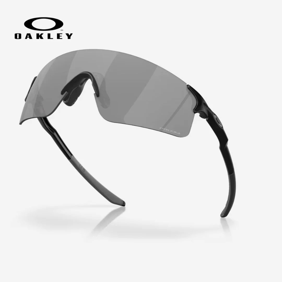 OAKLEY EVZero™ Blades (Low Bridge Fit) Sunglasses - Prizm Black Lenses, Matte Black Frame on triQUIP Sports