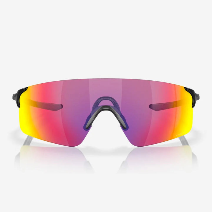 OAKLEY EVZero™ Blades (Low Bridge Fit) Sunglasses - Prizm Road Lenses, Polished Black Frame on triQUIP Sports