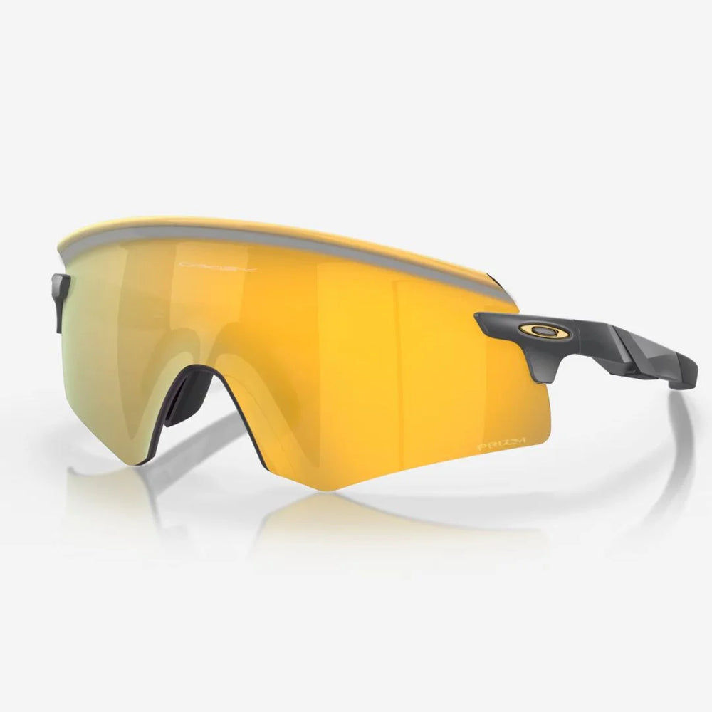 OAKLEY Encoder Sunglasses - Prizm 24k Lenses, Matte Carbon Frame on triQUIP Sports