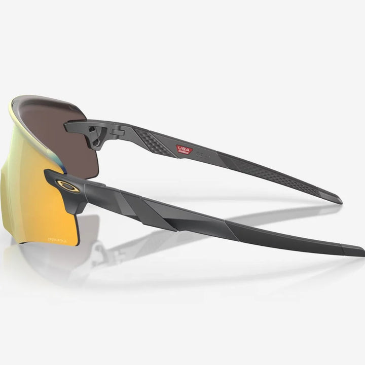 OAKLEY Encoder Sunglasses - Prizm 24k Lenses, Matte Carbon Frame on triQUIP Sports