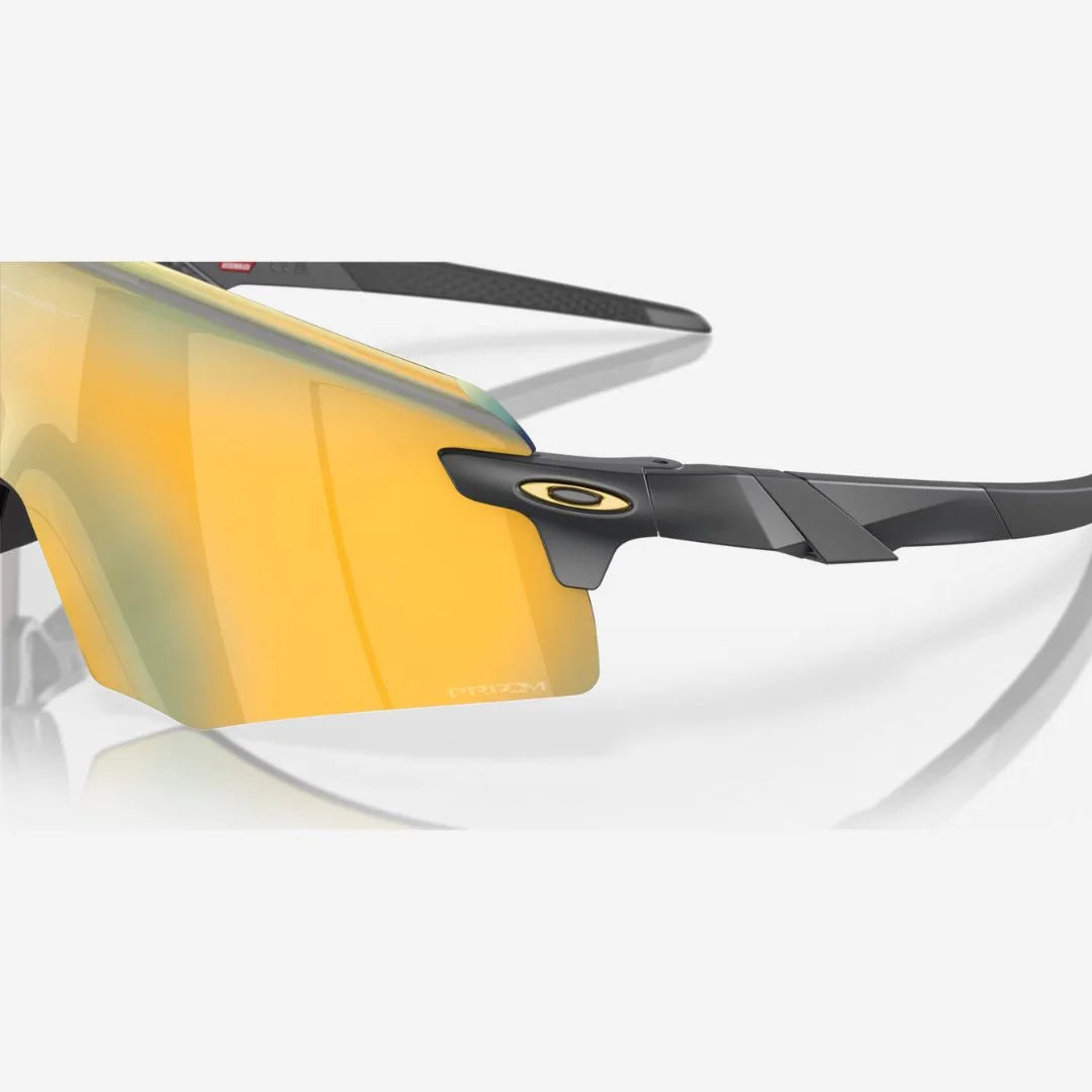 OAKLEY Encoder Sunglasses - Prizm 24k Lenses, Matte Carbon Frame on triQUIP Sports