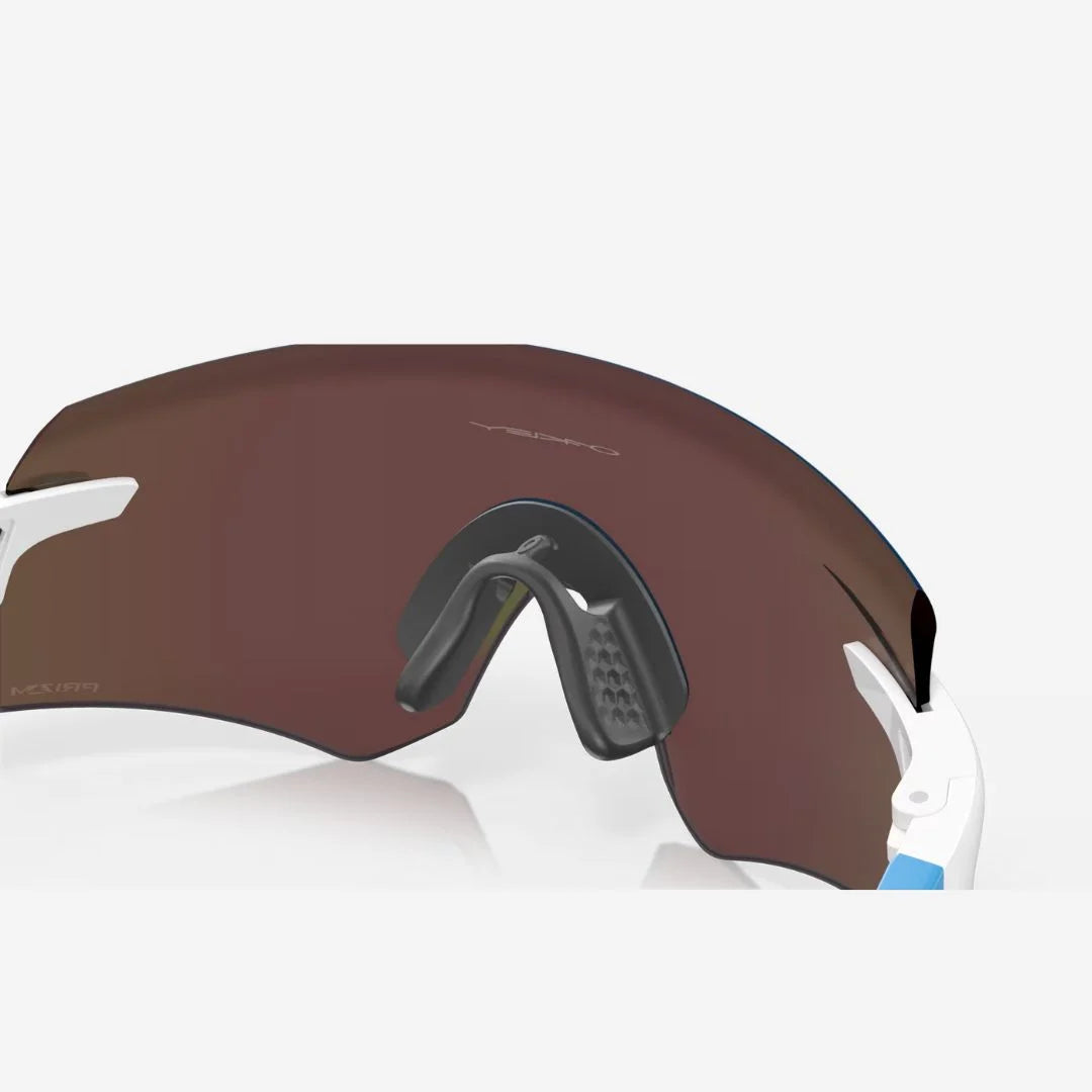 OAKLEY Encoder Sunglasses - Prizm Sapphire Lenses, Polished White Frame on triQUIP Sports