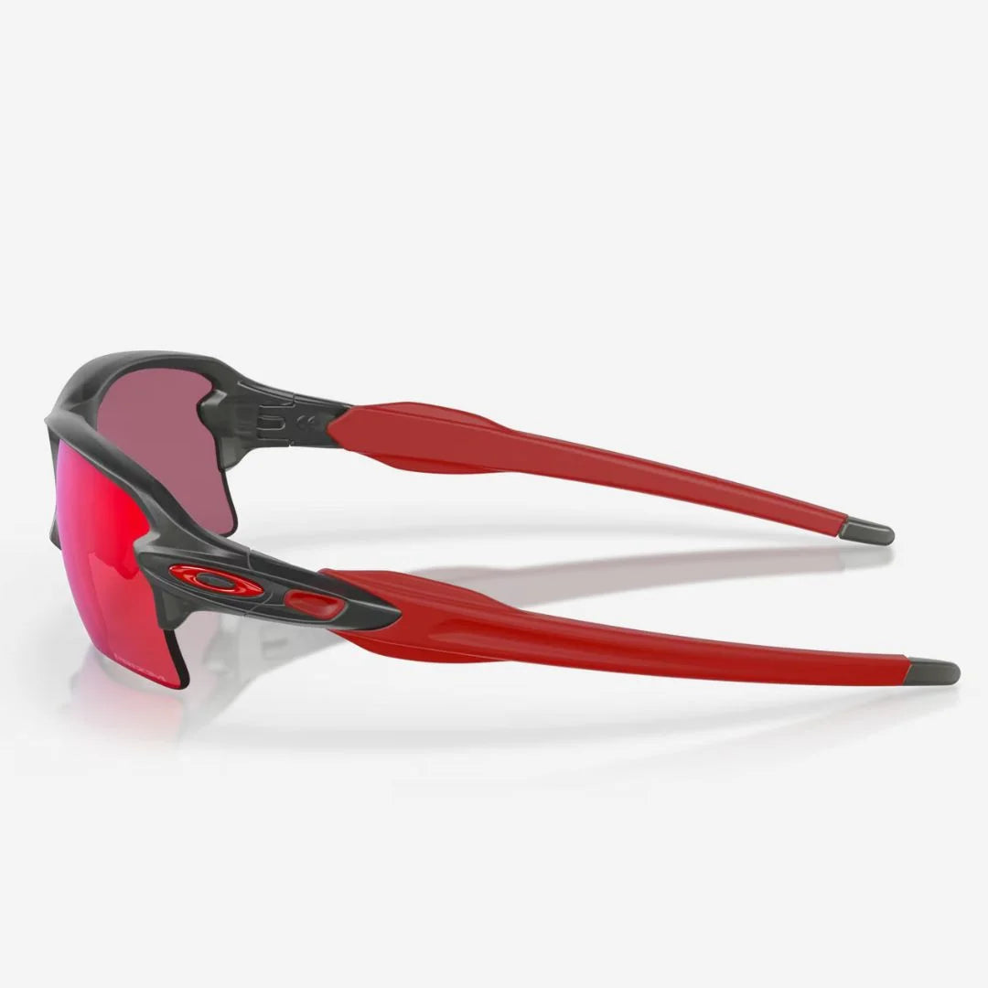 OAKLEY Flak® 2.0 XL Sunglasses - Prism Road Lenses, Matte Grey Smoke Frame on triQUIP Sports