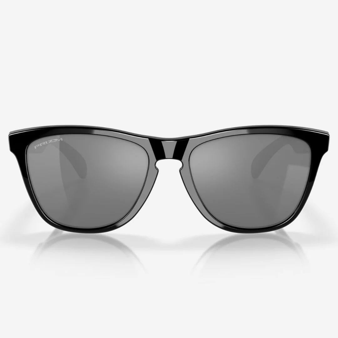 OAKLEY Frogskins™ Sunglasses - Prizm Black Lenses, Polished Black Frame on triQUIP Sports