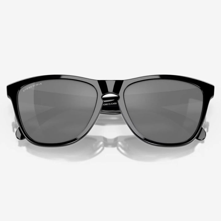 OAKLEY Frogskins™ Sunglasses - Prizm Black Lenses, Polished Black Frame on triQUIP Sports