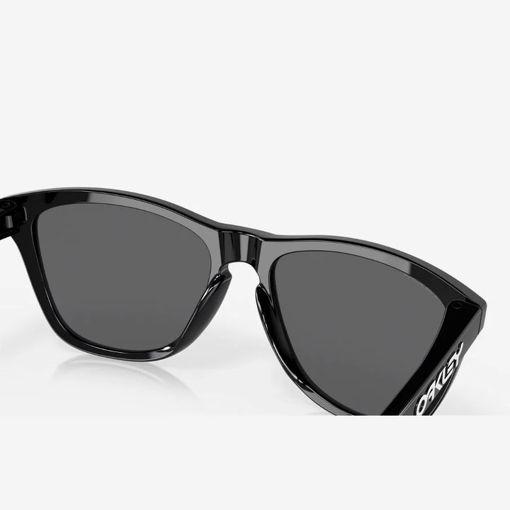 OAKLEY Frogskins™ Sunglasses - Prizm Black Lenses, Polished Black Frame on triQUIP Sports